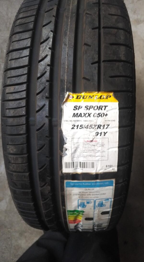 215/45 R17 Dunlop Tyres