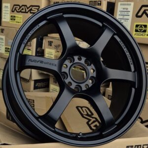17 Inch Rays Matt Black Rims