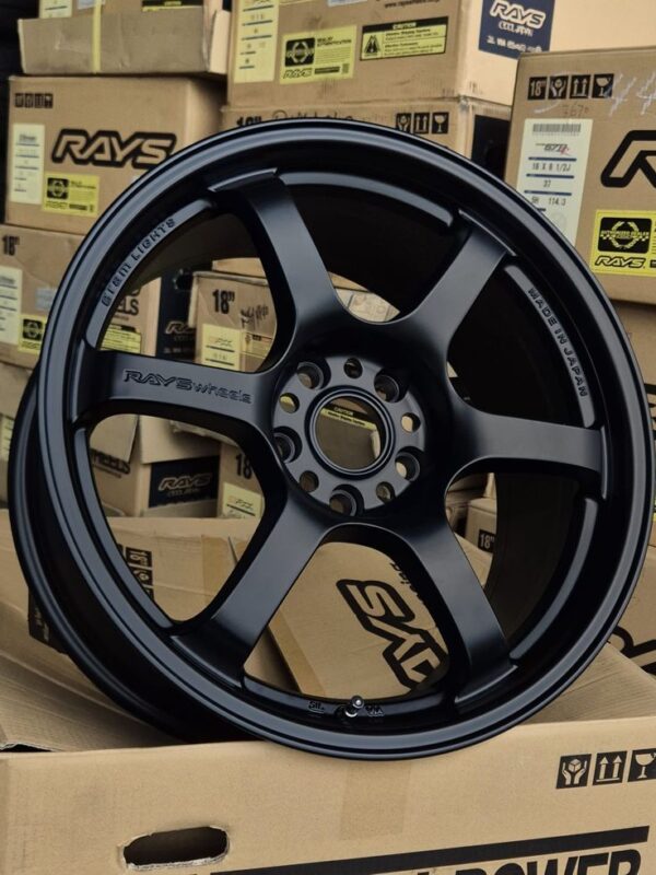 17 Inch Rays Matt Black Rims