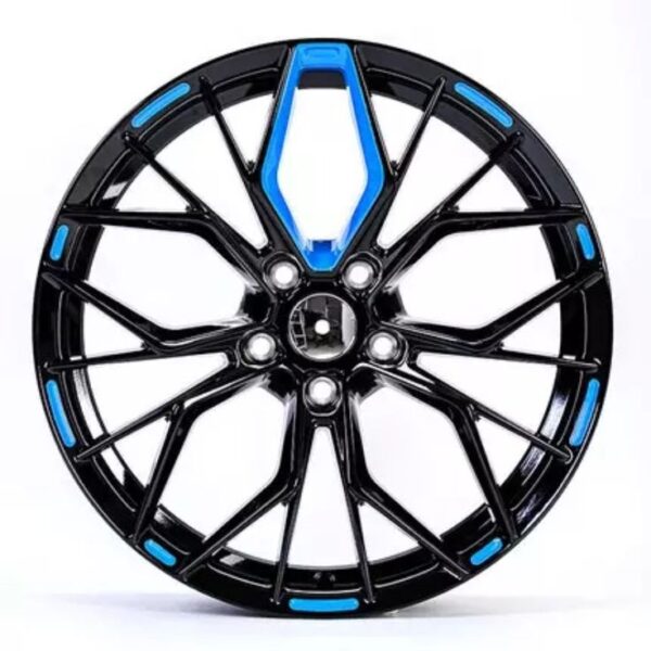 18 Inch Blue Rims