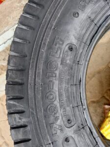 7.00R16 Orion Tyres Made in Sri Lanka
