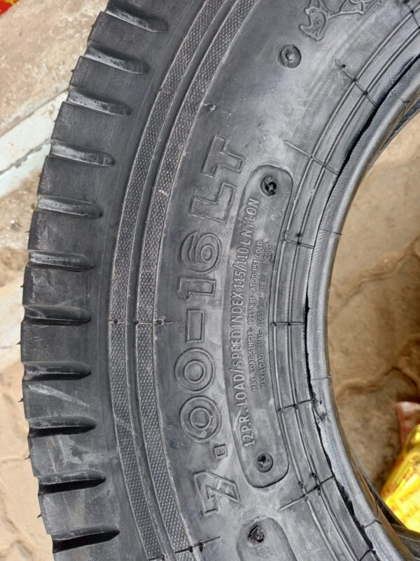 7.00R16 Orion Tyres Made in Sri Lanka